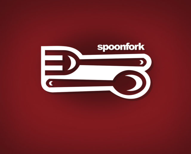 spoon fork restaurant free logo design