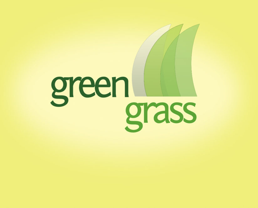 green grass free logo design