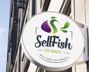 Fish logo design